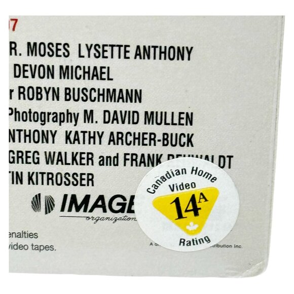 The Fiance Vintage VHS Horror Lysette Anthony 1997 New Sealed Horror - Picture 5 of 6